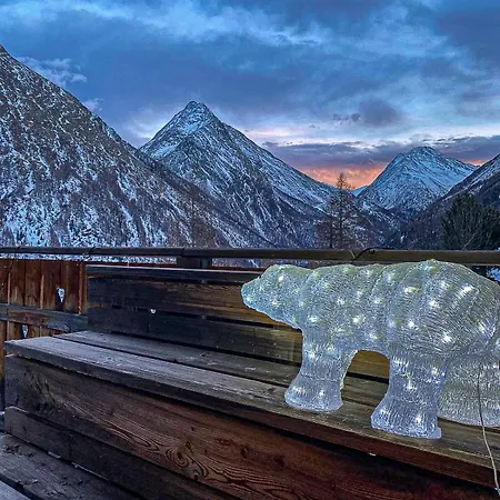 Mouton A 4-bedroom Alpine Chic Escape In Chalet Saas Fee