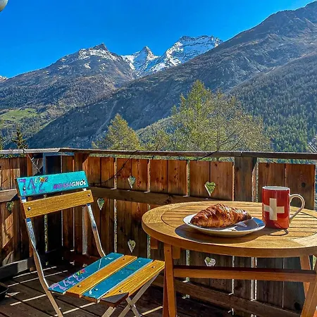 Chalet Mouton A 4-bedroom Alpine Chic Escape In Saas Fee